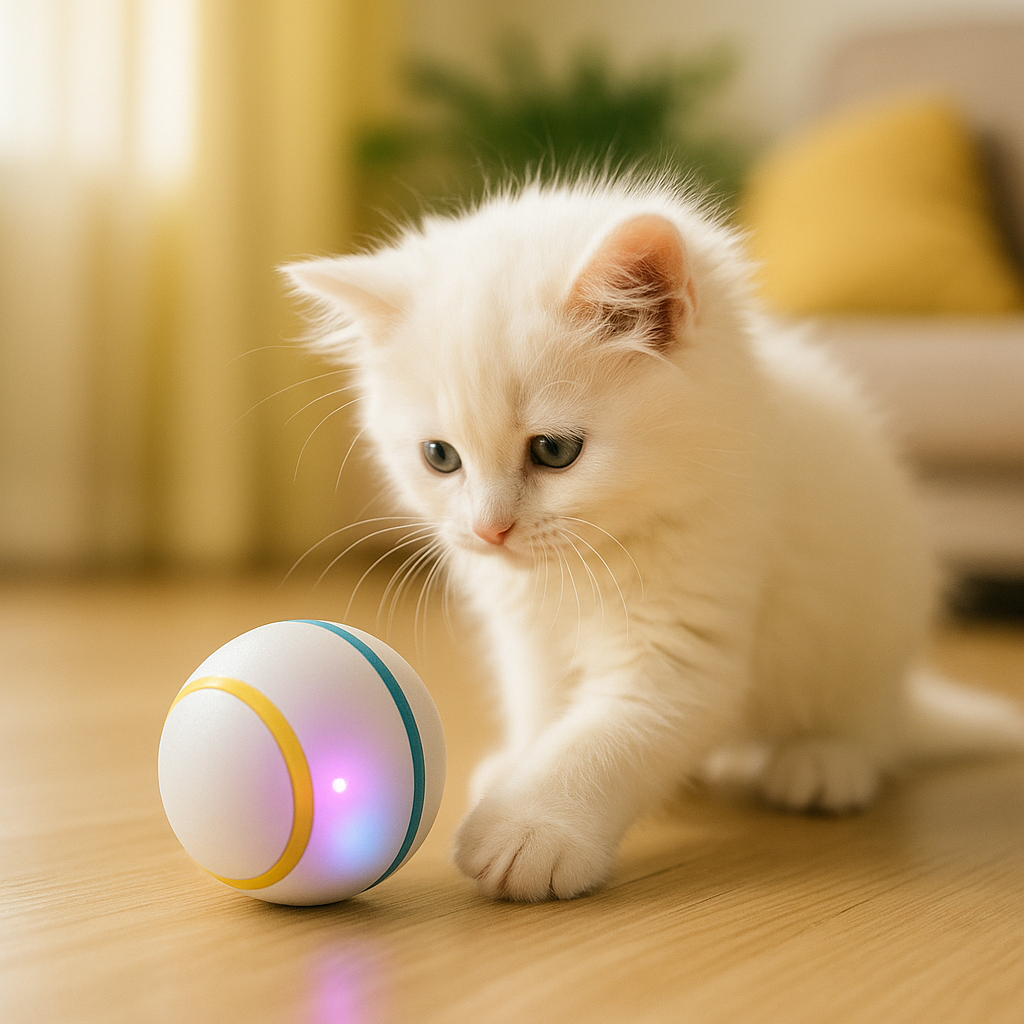 Interactive Smart Cat Toy Ball