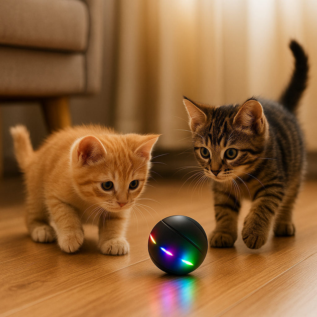 Interactive Smart Cat Toy Ball